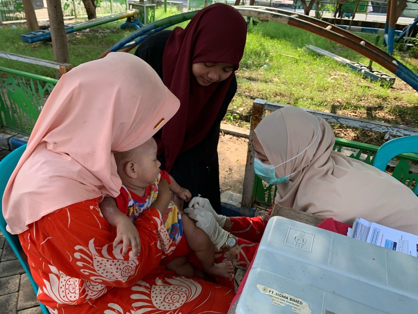 Pendampingan Posyandu oleh Mahasiswa KKN IAINU Bangil